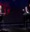 Víctor Font y Toni Freixa en el debate de Barça TV