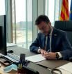 Pere Aragonès firma el decreto de convocatoria de la constitución del Parlament para el 12 de marzo