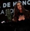 Ángela Molina con su Goya de Honor