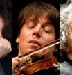El pianista Evgeny Kissin, el violinista Joshua Bell y el cellista Steven Isserlis actúan en trío en el BCN Clàssics