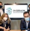 Barcelona- Asabys partners, Inbrain Neuroelectronics-Carolina aguilar CEO,Josep sanfeliu Managin Partner, Jose garrido Cso- Motserrat vendrell Alta Life Sciences- foto Ana Jiménez