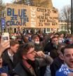 Fans del Chelsea celebran su retirada de la Superliga