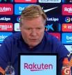 Koeman: “Si alguien tiene que hablar de la Superliga es el presidente, no yo”