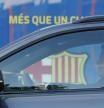 Ronald Koeman llegó al Camp Nou a las 20.00 horas para reunirse con Laporta, Yuste y Alemany