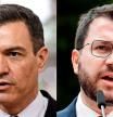 Pedro Sánchez y Pere Aragonès