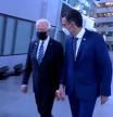 Breve encuentro entre Biden y Sánchez