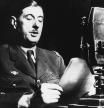 General Charles de Gaulle issues a call (appel) to the French people from London, England, June 18, 1940, just after the Nazi occupation of France. De Gaulle led the Free French Forces from London and later from Algiers throughout the occupation, and returned to Paris on its liberation in September 1944. (Photo by © Hulton-Deutsch Collection/CORBIS/Corbis via Getty Images)