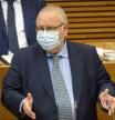 El ex diputado de Ciudadanos Vicente Fernández en una intervención en el Parlamento valenciano.