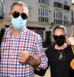 Isabel Pantoja junto a su hermano Agustín acuden a los juzgados en Chiclana.