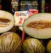 Melones cortados