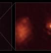 This image, taken with the Atacama Large Millimeter/submillimeter Array (ALMA), in which ESO is a partner, shows wide (left) and close-up (right) views of the moon-forming disc surrounding PDS 70c, a young Jupiter-like planet nearly 400 light-years away. The close-up view shows PDS 70c and its circumplanetary disc centre-front, with the larger circumstellar ring-like disc taking up most of the right-hand side of the image. The star PDS 70 is at the centre of the wide-view image on the left. Two planets have been found in the system, PDS 70c and PDS 70b, the latter not being visible in this image. They have carved a cavity in the circumstellar disc as they gobbled up material from the disc itself, growing in size. In this process, PDS 70c acquired its own circumplanetary disc, which contributes to the growth of the planet and where moons can form. This circumplanetary disc is as large as the Sun-Earth distance and has enough mass to form up to three satellites the size of the Moon.