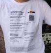 Camiseta con certificado Covid, el invento de un gallego para que los vacunados puedan ir a bares