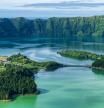 Lago Sete Cidades, en la isla de Sao Miguel, Azores