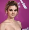 Actress and singer Selena Gomez at the Billboard Women in Music 2017 event on November 30, 2017 in Hollywood, CA.