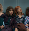 Las actrices Teresa Riott, Silvia López, Diana Gómez y Paula Malia, en la serie Valeria