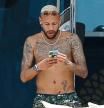 Neymar pasa una jornada con amigos en alta mar, a 2 de agosto de 2021, en Ibiza (España). NEYMAR;FUTBOL;VACACIONES;BARCO;AMIGOS;02 AGOSTO 2021 Francisco Guerra / Europa Press 02/08/2021