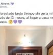 Vuelve a casa después de 13 meses y el cartel que le ha preparado su madre enamora a Twitter