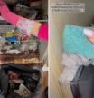 Una joven transforma la casa de dos ancianos que no podían limpiarla y se gana el aplauso de las redes