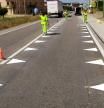 Qué significan las nuevas señales de tráfico pintadas en las carreteras