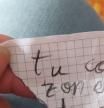 La nota viral que ha recibido una niña de 8 años tras romper con su 'novio' del cole