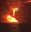 LV_La lava del volcán de La Palma llega al mar