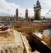 Obras en plaza Espanya