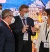 Ximo Puig en la Feria de Turismo de Londres con la ministra de Turismo Reyes Maroto