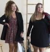DOS MUJERES VISTEN ROPA DE LA TIENDA DE VALENTINA MODA ESPAÑOLA A BAJO PRECIO