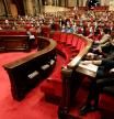 Imagen de un pleno en el Parlament de Catalunya