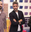Roberto Leal junto a los miembros del jurado de 'Lego Masters'