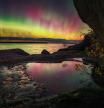 «Aurora Sherbet in the Apostles», en Bayfield, Wisconsin, Estados Unidos .