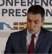Pedro Sánchez- Conferencia presidentes