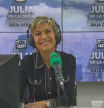 Julia Otero en su regreso a 'Julia en la onda'