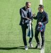 foto XAVIER CERVERA 11/02/2022 Xavi Hernandez y Vicente Moreno se citan para el derbi de la liga en el RCDE stadium VISITA DE CORDIALIDAD Los técnicos del Barça y Espanyol se fotografían en Cornellà antes del partido del domingo Derbi, derbi y derbi. Los entrenadores del Barcelona y el Espanyol ya solo piensan en el derbi. Vicente Moreno ejerció de anfitrión de Xavi Hernández en el estadio de Cornellà, donde el egarense jugó (6 partidos, 4 victorias, 2 empates y 1 gol) y que ahora conocerá desde el otro lado de la banda. Hubo cordialidad y buena química entre ambos (dos hombres de fútbol) en la protocolaria y tradicional fotografía en las horas previas del Espanyol-Barça del domingo.