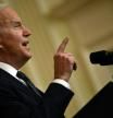 Joe Biden, durante su intervención de este martes sobre Ucrania