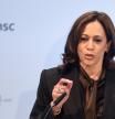 U.S. Vice President Kamala Harris speaks during the annual Munich Security Conference, in Munich, Germany February 19, 2022. REUTERS/Andreas Gebert
