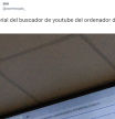 Se hacen virales las variopintas búsquedas de YouTube de un ordenador de universidad en Madrid