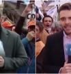 Boicot en directo a TVE durante la manifestación del mundo rural