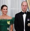 Prince William and Kate Middleton, The Duke and Duchess of Cambridge at for a dinner hosted by  Governor General of Jamaica in Kingston, Jamaica mark her Platinum Jubilee. Picture date: Wednesday March 23, 2022. *** Local Caption *** .