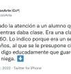 La denuncia viral de una docente tras hacer frente a actitudes machistas por culpa de un móvil