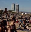 Las playas de Barcelona ya registran muchos usuarios