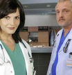 Rosa Mariscal junto a Jordi Rebellón en 'Hospital Central'