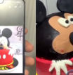 Encarga una tarta de Mickey Mouse pero lo que recibe no se parece en nada: “Es una vulgaridad”