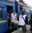Un tren de MSF desembarca heridos en Lviv