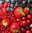 Entre los frutos rojos destacan las fresas, las cerezas, los arándanos, las moras, las frambuesas y las grosellas