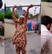 Una abuela de 80 años arrasa en redes mostrando que es capaz de llevar a cabo cualquier reto físico