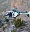 Imagen de archivo de un helicóptero de la Guardia Civil en un rescate de montaña
