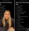 Una joven se hace viral explicando los motivos por los que no quiere tener hijos: “¿Y si es un macho alfa?”