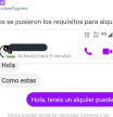 Pregunta por un alquiler y la respuesta que recibe la deja sin palabras: “Podríais formar una familia”