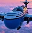 Este impresionante hotel volador de lujo prevé transportar a 5.000 personas a la vez